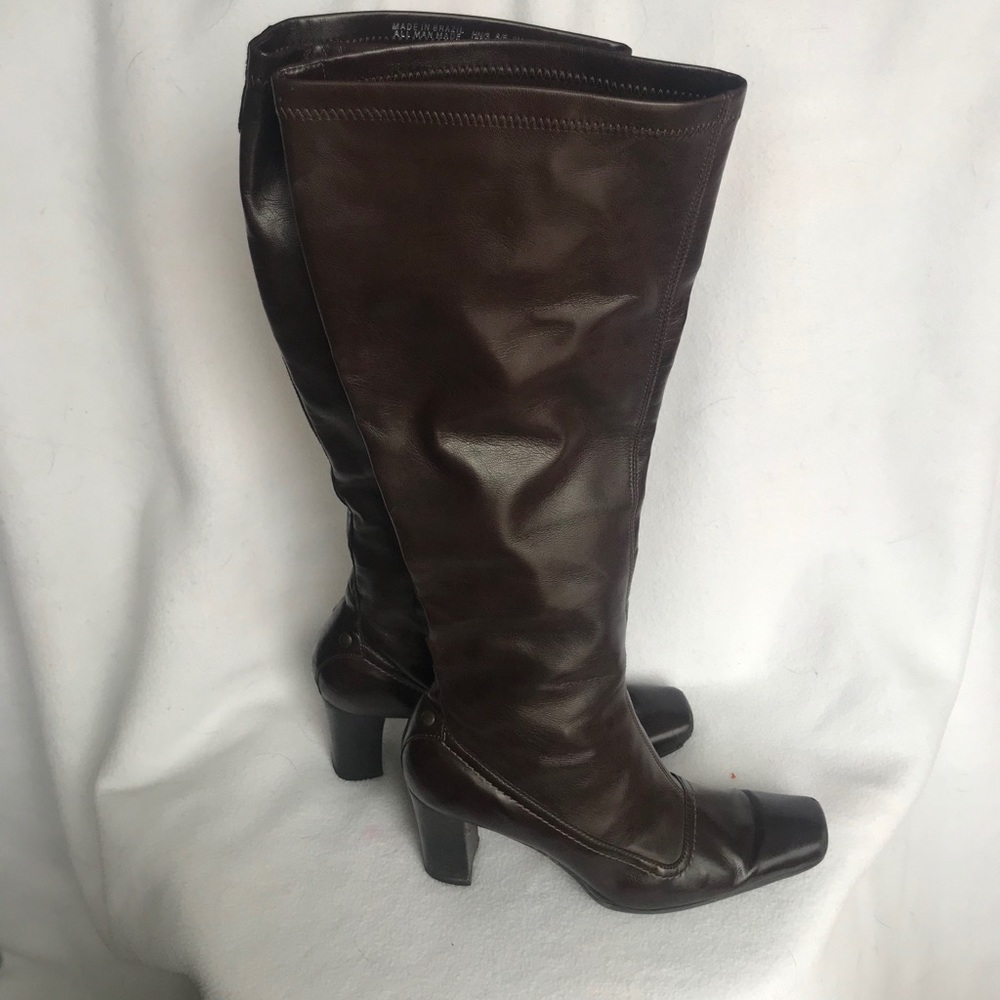 franco sarto tall leather boots